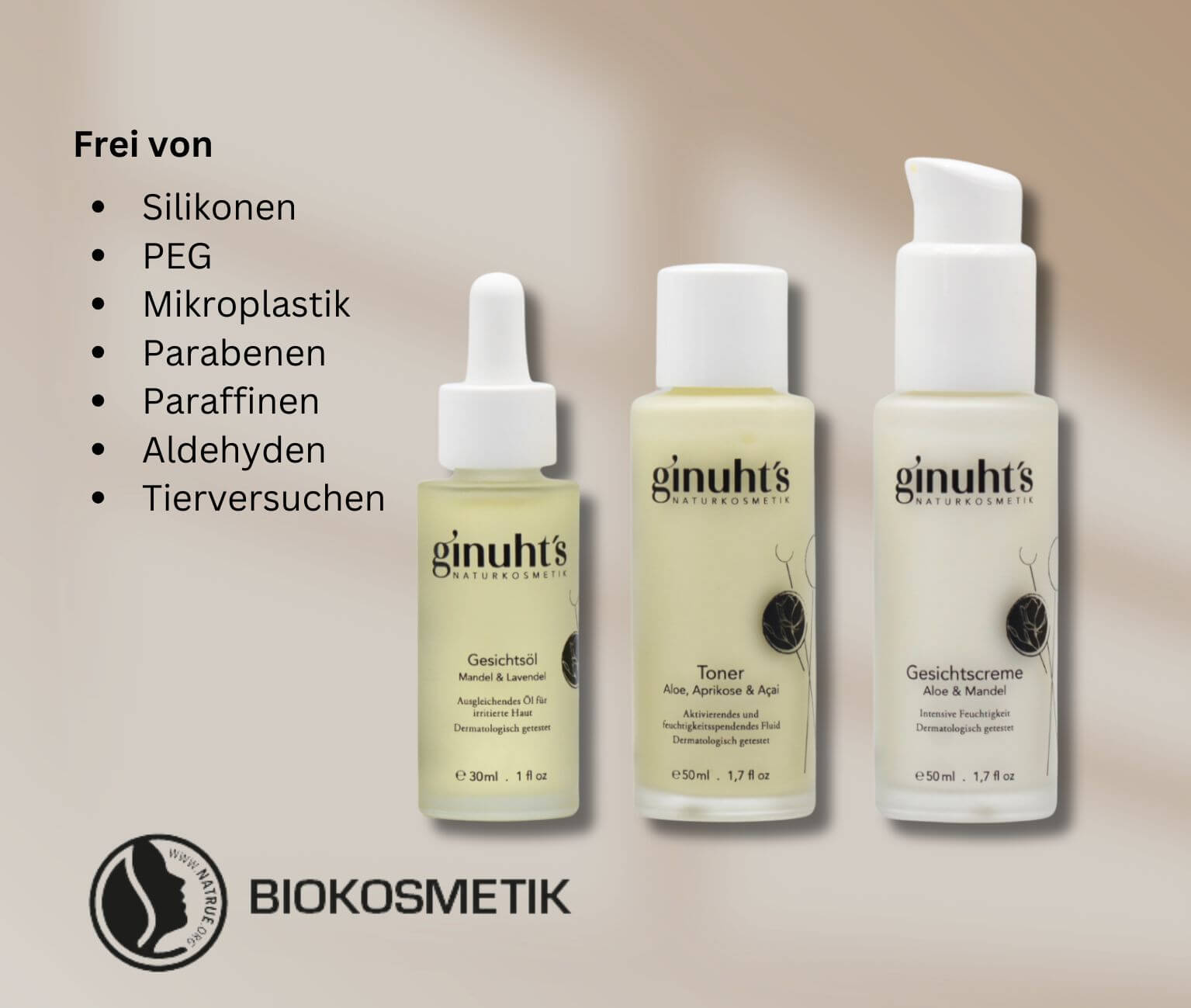 ginuht´s Gesichtspflege Set