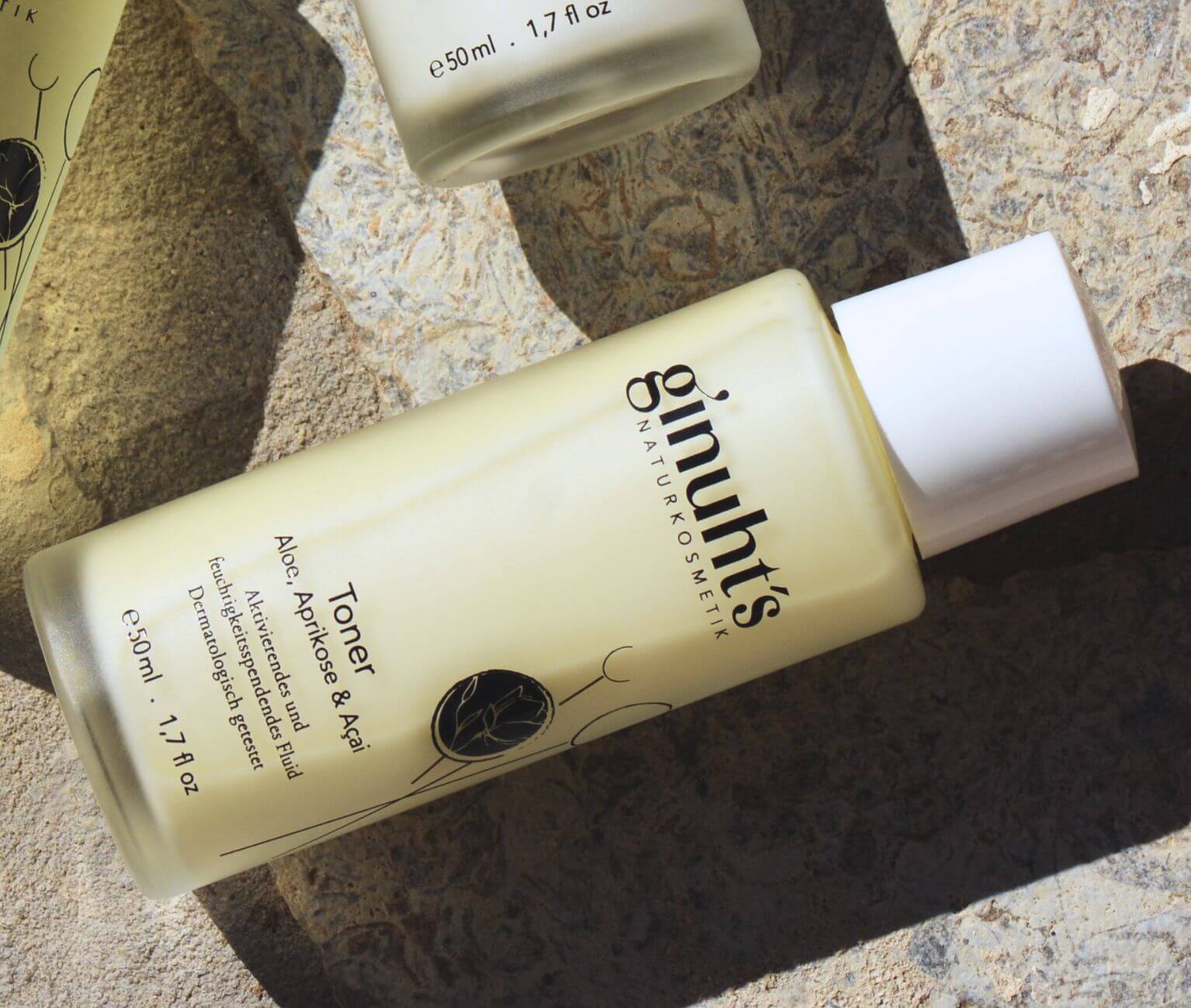 Toner Aloe, Aprikose & Açai, 50ml